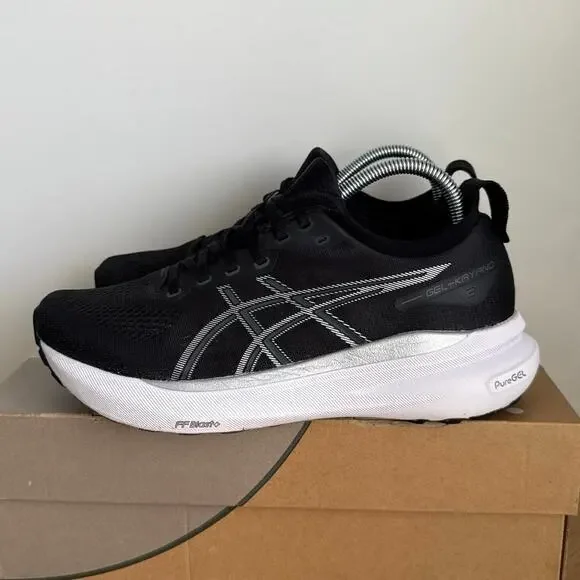 Asics Gel Kayano 31 Black/White Women Running Sneakers- SZ 9 - Picture 4 of 14